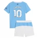 Maillot de Foot Manchester City Cherki 10 Enfant Tenue Domicile 2025/26