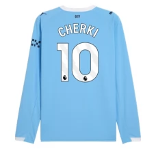 Maillot de Foot Manchester City Cherki 10 Tenue Domicile 2025/26 Manche Longue Maillot de Foot Manchester City Cherki 10 Tenue Domicile 2025/26 Manche Longue