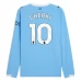 Maillot de Foot Manchester City Cherki 10 Tenue Domicile 2025/26 Manche Longue