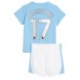 Maillot de Foot Manchester City De Bruyne 17 Enfant Tenue Domicile 2023/24 Maillot de Foot Manchester City De Bruyne 17 Enfant Tenue Domicile 2023/24