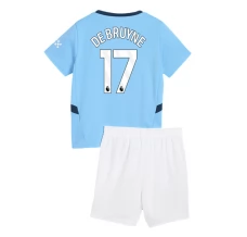 Maillot de Foot Manchester City De Bruyne 17 Enfant Tenue Domicile 2024/25 Maillot de Foot Manchester City De Bruyne 17 Enfant Tenue Domicile 2024/25