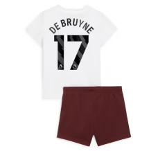 Maillot de Foot Manchester City De Bruyne 17 Enfant Tenue Extérieur 2023/24 Maillot de Foot Manchester City De Bruyne 17 Enfant Tenue Extérieur 2023/24