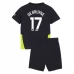 Maillot de Foot Manchester City De Bruyne 17 Enfant Tenue Extérieur 2024/25 Maillot de Foot Manchester City De Bruyne 17 Enfant Tenue Extérieur 2024/25