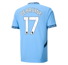 Maillot de Foot Manchester City De Bruyne 17 Tenue Domicile 2024/25 Maillot de Foot Manchester City De Bruyne 17 Tenue Domicile 2024/25