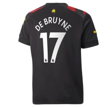 Maillot de Foot Manchester City De Bruyne 17 Tenue Extérieur 2022/23 Maillot de Foot Manchester City De Bruyne 17 Tenue Extérieur 2022/23