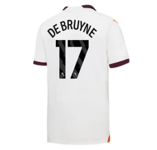 Maillot de Foot Manchester City De Bruyne 17 Tenue Extérieur 2023/24 Maillot de Foot Manchester City De Bruyne 17 Tenue Extérieur 2023/24