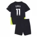 Maillot de Foot Manchester City Doku 11 Enfant Tenue Extérieur 2024/25