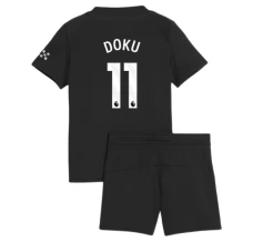 Maillot de Foot Manchester City Doku 11 Enfant Tenue Extérieur 2025/26