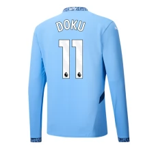 Maillot de Foot Manchester City Doku 11 Tenue Domicile 2024/25 Manche Longue Maillot de Foot Manchester City Doku 11 Tenue Domicile 2024/25 Manche Longue