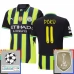 Maillot de Foot Manchester City Doku 11 Tenue Extérieur Champions League With Patch 2024/25