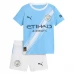 Maillot de Foot Manchester City Enfant Tenue Domicile 2025/26