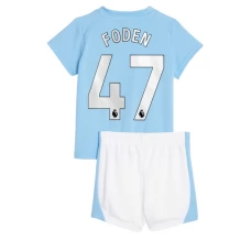 Maillot de Foot Manchester City Foden 47 Enfant Tenue Domicile 2023/24 Maillot de Foot Manchester City Foden 47 Enfant Tenue Domicile 2023/24