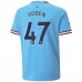 Maillot de Foot Manchester City Foden 47 Tenue Domicile 2022/23