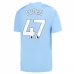 Maillot de Foot Manchester City Foden 47 Tenue Domicile 2023/24