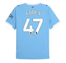 Maillot de Foot Manchester City Foden 47 Tenue Domicile 2025/26