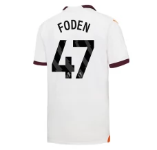 Maillot de Foot Manchester City Foden 47 Tenue Extérieur 2023/24