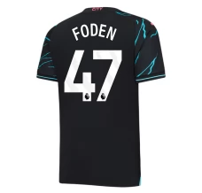 Maillot de Foot Manchester City Foden 47 Tenue Third 2023/24