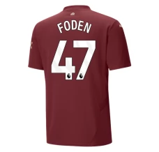 Maillot de Foot Manchester City Foden 47 Tenue Third 2024/25