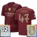 Maillot de Foot Manchester City Foden 47 Tenue Third Champions League With Patch 2024/25