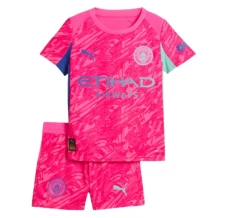 Maillot de Foot Manchester City Gardien Enfant Tenue Extérieur 2025/26