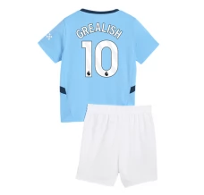 Maillot de Foot Manchester City Grealish 10 Enfant Tenue Domicile 2024/25