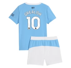 Maillot de Foot Manchester City Grealish 10 Enfant Tenue Domicile 2025/26 Maillot de Foot Manchester City Grealish 10 Enfant Tenue Domicile 2025/26