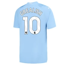 Maillot de Foot Manchester City Grealish 10 Tenue Domicile 2023/24 Maillot de Foot Manchester City Grealish 10 Tenue Domicile 2023/24