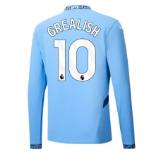 Maillot de Foot Manchester City Grealish 10 Tenue Domicile 2024/25 Manche Longue Maillot de Foot Manchester City Grealish 10 Tenue Domicile 2024/25 Manche Longue