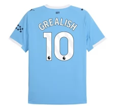 Maillot de Foot Manchester City Grealish 10 Tenue Domicile 2025/26 Maillot de Foot Manchester City Grealish 10 Tenue Domicile 2025/26