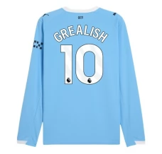 Maillot de Foot Manchester City Grealish 10 Tenue Domicile 2025/26 Manche Longue Maillot de Foot Manchester City Grealish 10 Tenue Domicile 2025/26 Manche Longue
