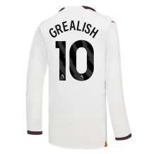 Maillot de Foot Manchester City Grealish 10 Tenue Extérieur 2023/24 Manche Longue