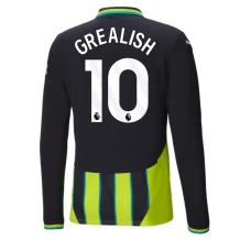 Maillot de Foot Manchester City Grealish 10 Tenue Extérieur 2024/25 Manche Longue Maillot de Foot Manchester City Grealish 10 Tenue Extérieur 2024/25 Manche Longue