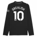 Maillot de Foot Manchester City Grealish 10 Tenue Extérieur 2025/26 Manche Longue