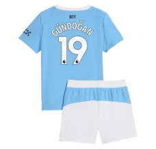 Maillot de Foot Manchester City Gündoğan 19 Enfant Tenue Domicile 2025/26