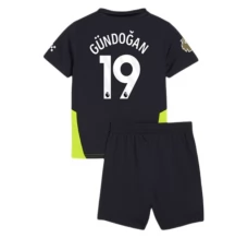 Maillot de Foot Manchester City Gündoğan 19 Enfant Tenue Extérieur 2024/25