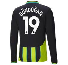 Maillot de Foot Manchester City Gündoğan 19 Tenue Extérieur 2024/25 Manche Longue Maillot de Foot Manchester City Gündoğan 19 Tenue Extérieur 2024/25 Manche Longue