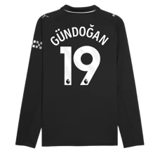 Maillot de Foot Manchester City Gündoğan 19 Tenue Extérieur 2025/26 Manche Longue