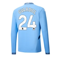 Maillot de Foot Manchester City Gvardiol 24 Tenue Domicile 2024/25 Manche Longue Maillot de Foot Manchester City Gvardiol 24 Tenue Domicile 2024/25 Manche Longue