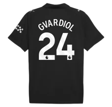 Maillot de Foot Manchester City Gvardiol 24 Tenue Extérieur 2025/26 Maillot de Foot Manchester City Gvardiol 24 Tenue Extérieur 2025/26