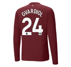 Maillot de Foot Manchester City Gvardiol 24 Tenue Third 2024/25 Manche Longue Maillot de Foot Manchester City Gvardiol 24 Tenue Third 2024/25 Manche Longue