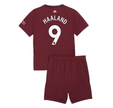 Maillot de Foot Manchester City Haaland 9 Enfant Tenue Third 2024/25