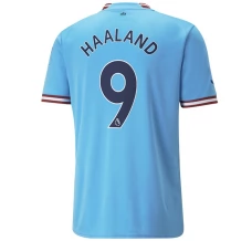 Maillot de Foot Manchester City Haaland 9 Tenue Domicile 2022/23
