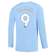 Maillot de Foot Manchester City Haaland 9 Tenue Domicile 2023/24 Manche Longue
