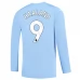 Maillot de Foot Manchester City Haaland 9 Tenue Domicile 2023/24 Manche Longue