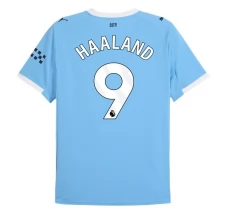 Maillot de Foot Manchester City Haaland 9 Tenue Domicile 2025/26