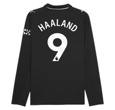 Maillot de Foot Manchester City Haaland 9 Tenue Extérieur 2025/26 Manche Longue