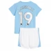 Maillot de Foot Manchester City J. Alvarez 19 Enfant Tenue Domicile 2023/24