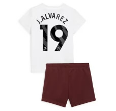 Maillot de Foot Manchester City J. Alvarez 19 Enfant Tenue Extérieur 2023/24 Maillot de Foot Manchester City J. Alvarez 19 Enfant Tenue Extérieur 2023/24
