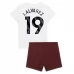 Maillot de Foot Manchester City J. Alvarez 19 Enfant Tenue Extérieur 2023/24