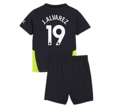 Maillot de Foot Manchester City J.Alvarez 19 Enfant Tenue Extérieur 2024/25 Maillot de Foot Manchester City J.Alvarez 19 Enfant Tenue Extérieur 2024/25